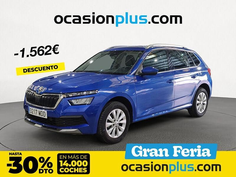 Azul Usado 2022 Skoda Kamiq Ambition SUV | 17.190 € (Precio justo) - Imagen 1/4