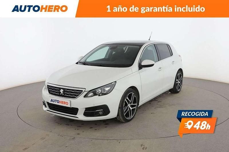 Blanco Usado 2018 Peugeot 308 Allure Utilitario | 9799 € (Precio justo) - Imagen 1/3