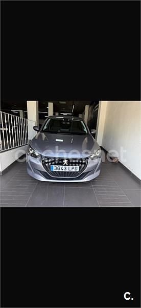 Usado Peugeot 208 Style 100 CV (73 kW) 2021 Gris / plata Utilitario