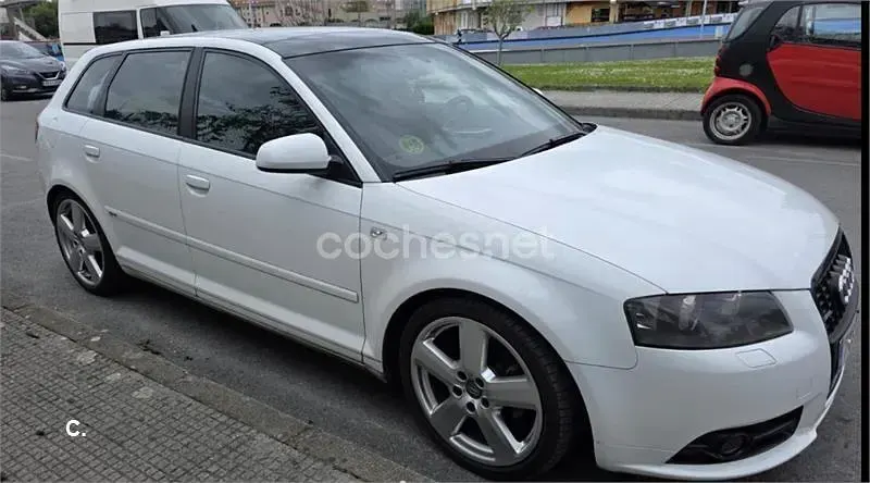 Usado Audi A3 Ambition 140 CV (102 kW) 2007 Blanco Utilitario