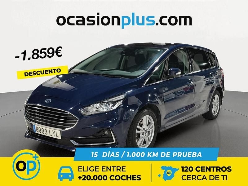 Usado Ford S-MAX Titanium 150 CV (110 kW) 2022 Azul Monovolumen