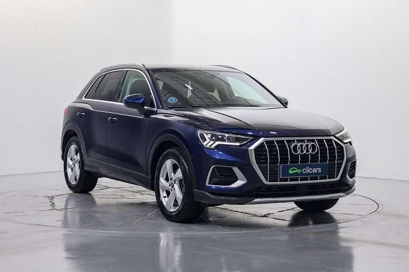 Begagnad Audi Q3 Advanced 150 HK (110 kW) 2022 Blå SUV