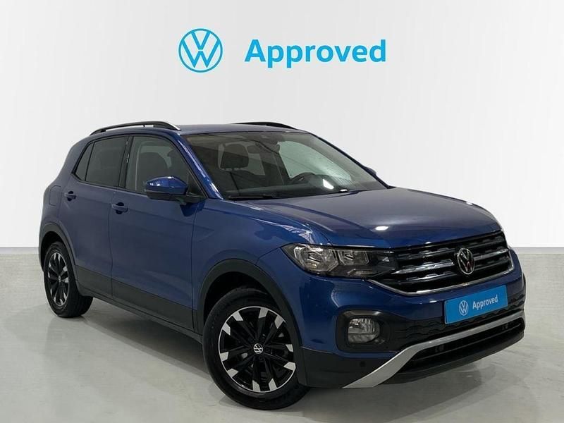 Usado VW T-Cross Advance 110 CV (80 kW) 2022 Azul SUV
