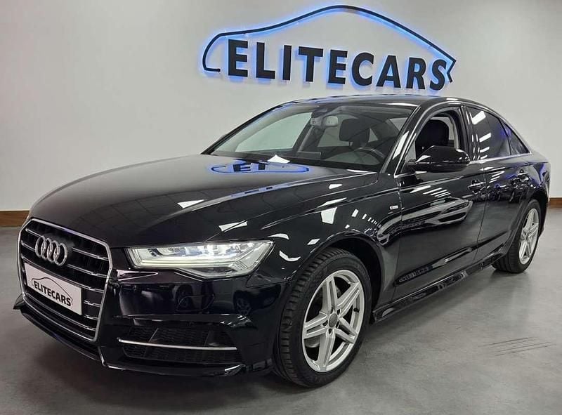 Usado Audi A6 S-Line 190 CV (139 kW) 2018 Negro Berlina