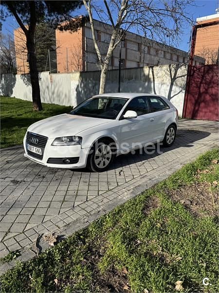 Usado Audi A3 105 CV (77 kW) 2009 Blanco Utilitario