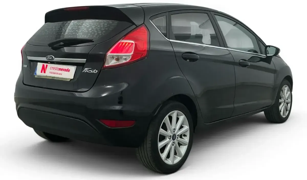 Usado Ford Fiesta Trend 101 CV (74 kW) 2016 Negro Utilitario