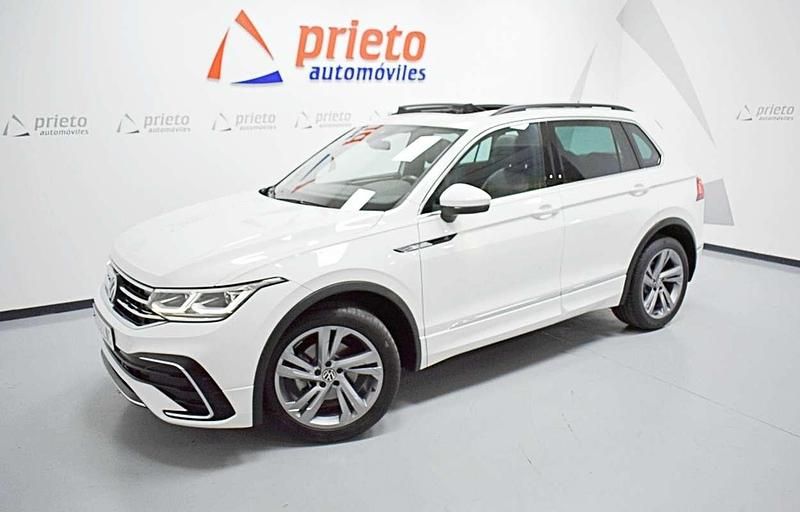 Usado VW Tiguan R-line 150 CV (110 kW) 2022 Blanco SUV