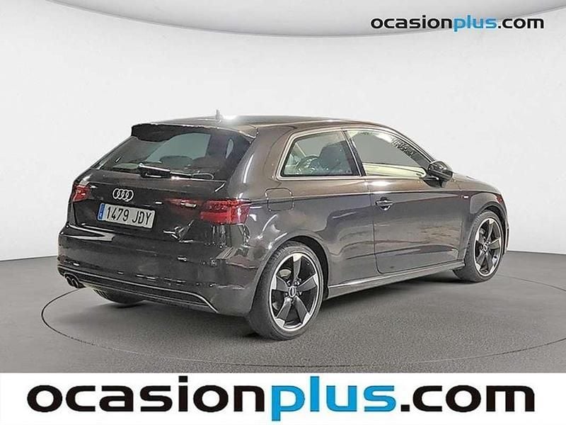 Usado Audi A3 S-Line 184 CV (135 kW) 2015 Marrón Utilitario