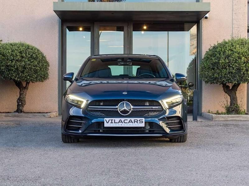 Usado Mercedes A35 AMG AMG 306 CV (225 kW) 2020 Azul Utilitario