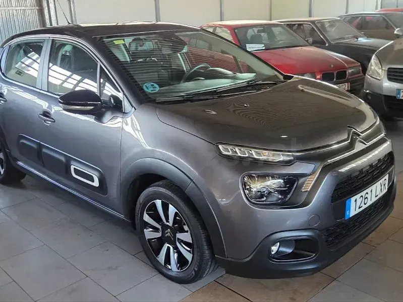 Usado Citroën C3 Feel 99 CV (72 kW) 2020 Gris / plata Utilitario