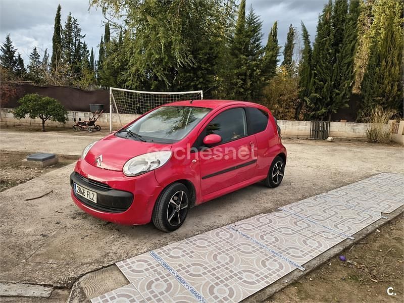 Rojo Usado 2007 Citroën C1 Utilitario | 2800 € (Precio justo) - Imagen 1/4