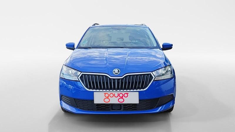 Usado Skoda Fabia Ambition 95 CV (69 kW) 2022 Azul Berlina