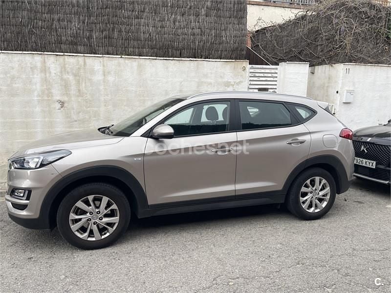 Usado Hyundai Tucson N Line 116 CV (85 kW) 2020 Beige SUV