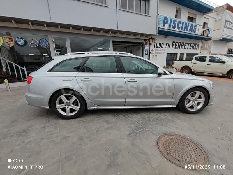 Usado Audi A6 Allroad 313 CV (230 kW) 2013 Gris / plata Familiar