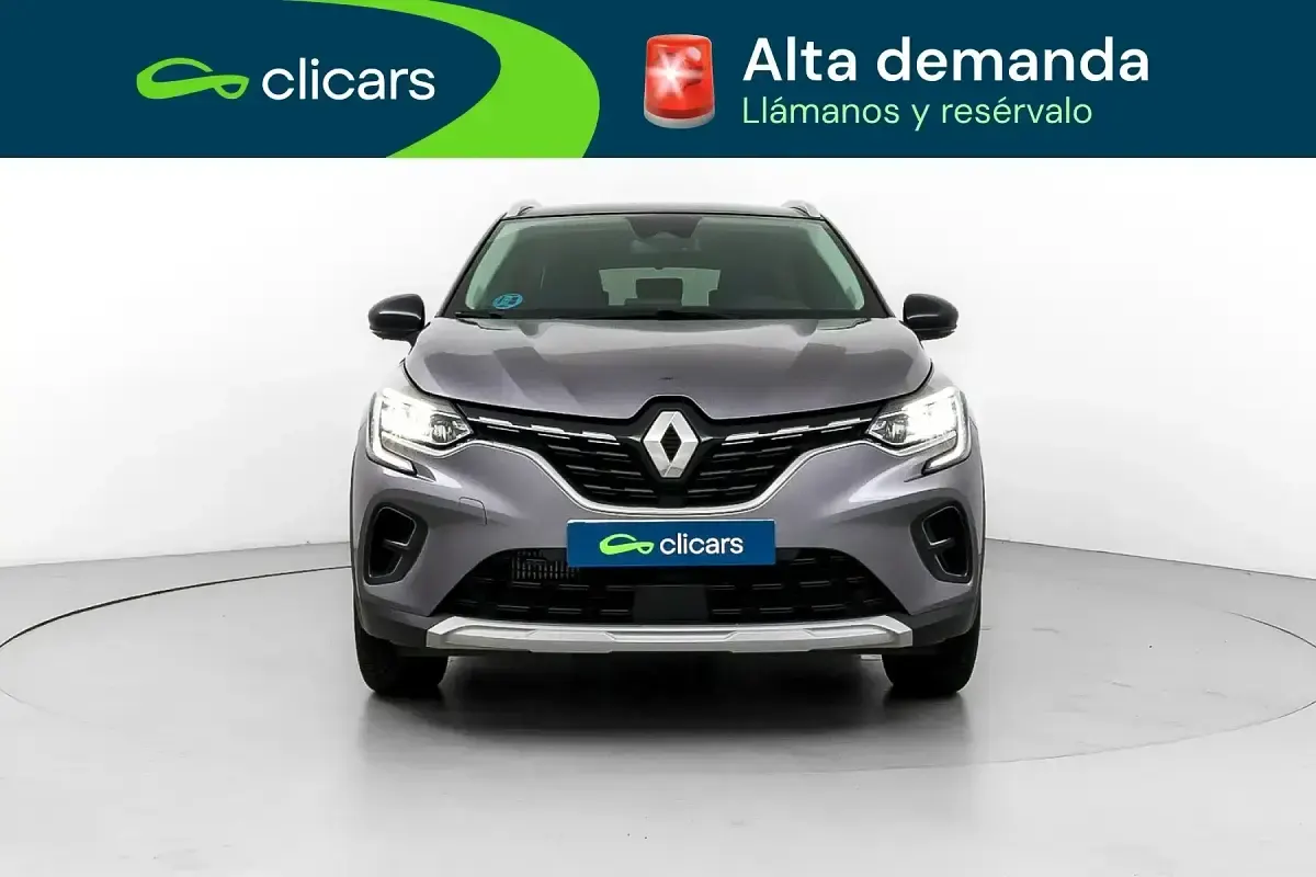 Usado Renault Captur Techno 90 CV (66 kW) 2023 Gris SUV