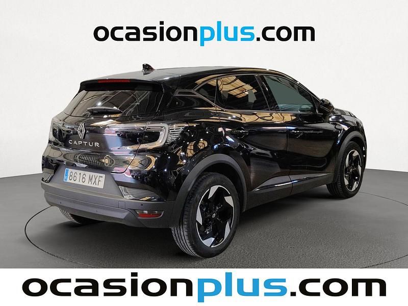 Usado Renault Captur Techno 90 CV (66 kW) 2024 Negro SUV