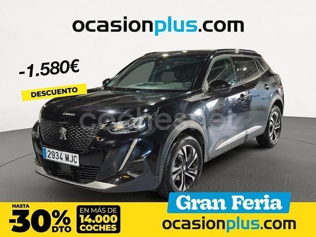 Negro Usado 2023 Peugeot 2008 Allure SUV | 17.390 € (Precio justo) - Imagen 1/4