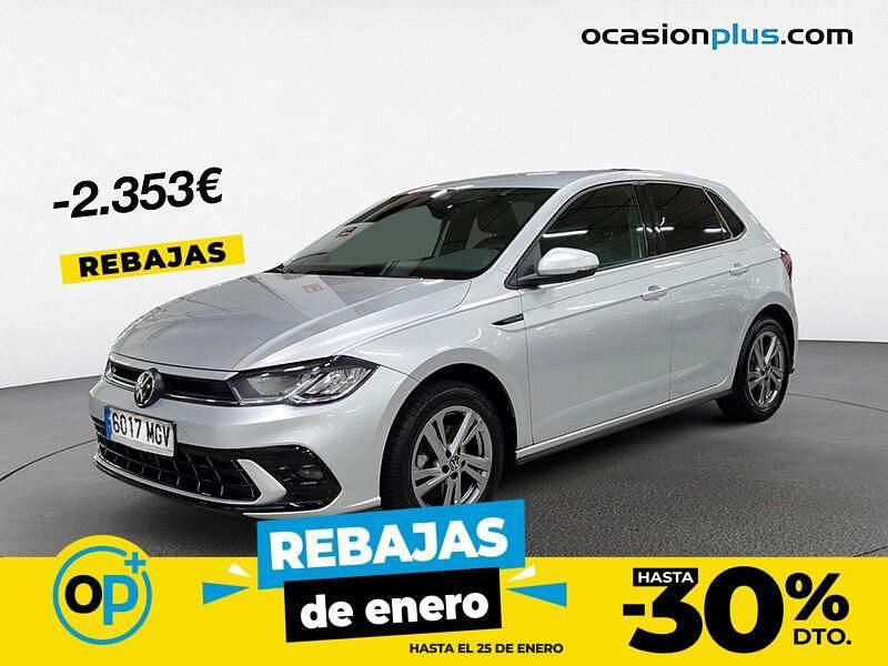 Gris Usado 2023 VW Polo R-line Berlina | 21.490 € (Precio justo) - Imagen 1/4