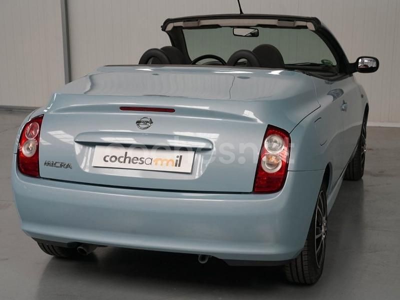 Usado Nissan Micra C+C Tekna 88 CV (64 kW) 2006 Gris / plata Descapotable