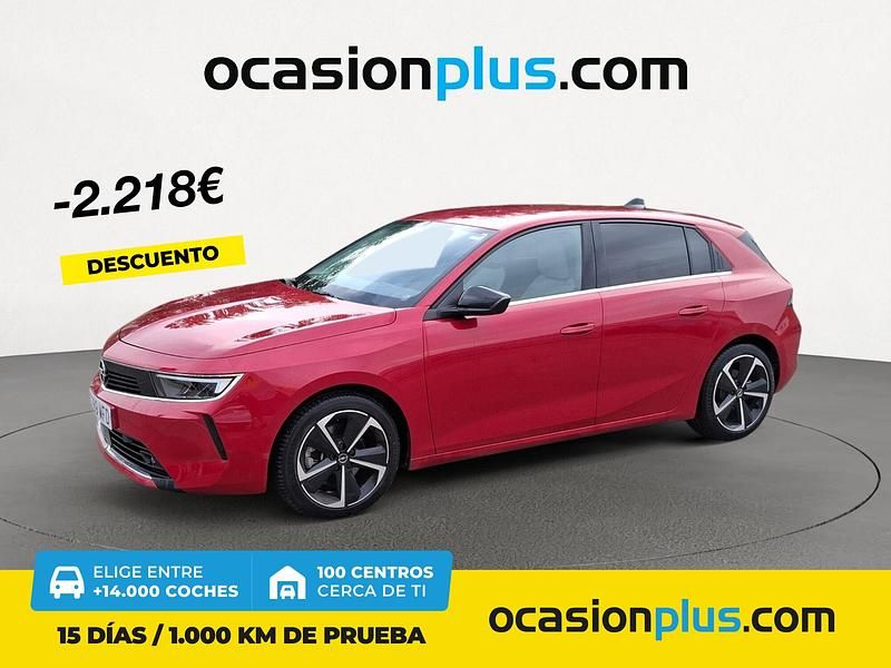 Rojo Usado 2023 Opel Astra Elegance Berlina | 18.995 € (Buen precio) - Imagen 1/4