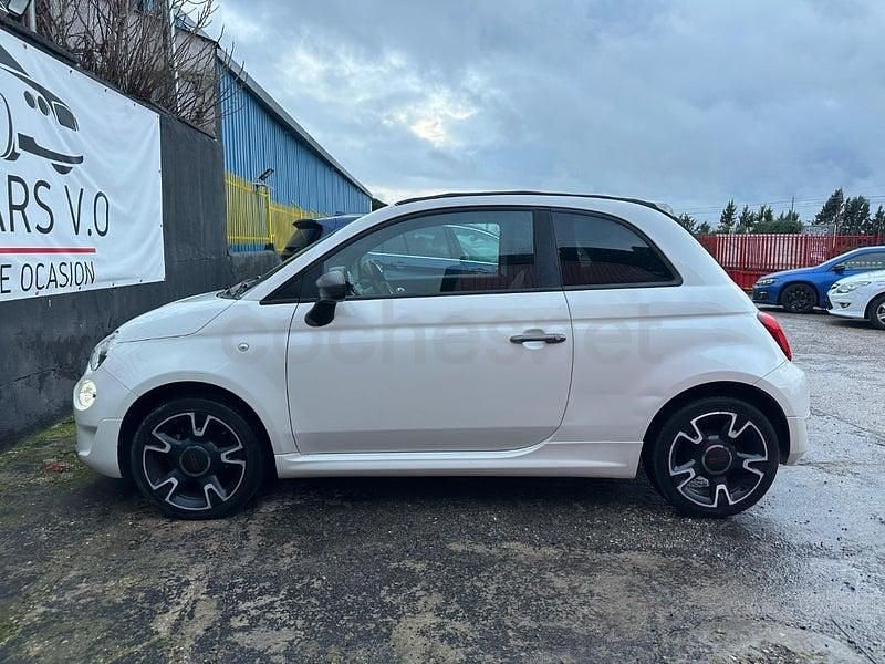Usado Fiat 500C 69 CV (50 kW) 2017 Blanco Descapotable
