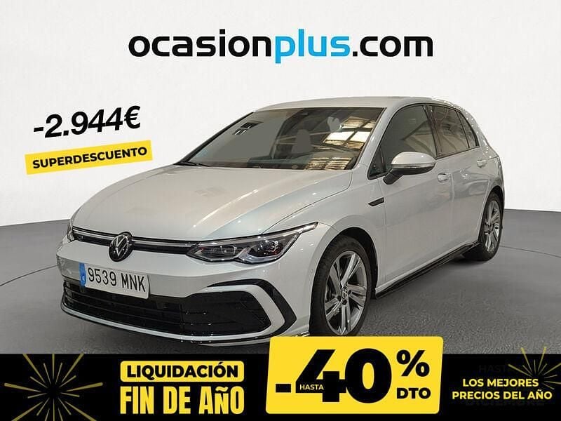 Gris Usado 2024 VW Golf VIII R-line | 32.390 € (Precio justo) - Imagen 1/4