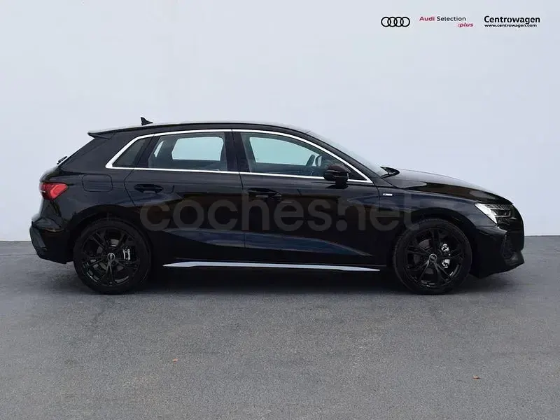 Usado Audi A3 150 CV (110 kW) 2025 Negro Berlina