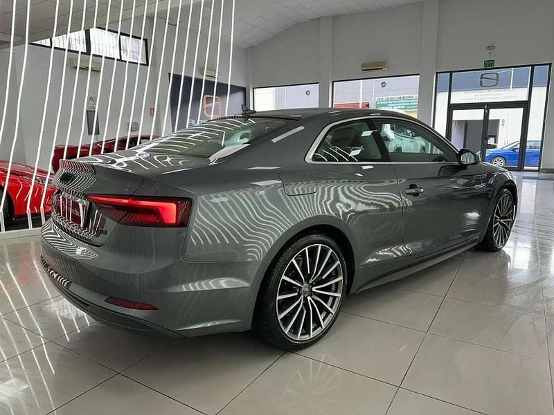 Usado Audi A5 S-Line 190 CV (139 kW) 2020 Gris Coupe