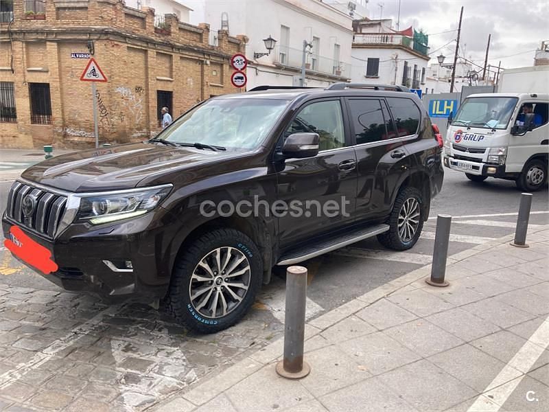 Usado Toyota Land Cruiser Limited 177 CV (130 kW) 2018 Granate SUV