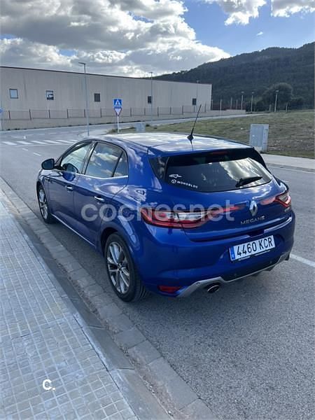 Usado Renault Mégane GT Line GT-Line 130 CV (95 kW) 2017 Azul Berlina