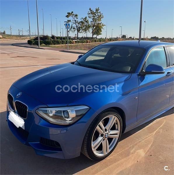 Usado BMW 118 M Sport 143 CV (105 kW) 2015 Azul Utilitario