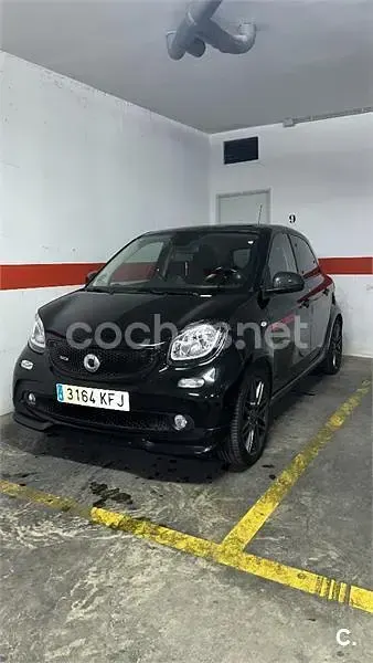 Usado Smart ForFour 90 CV (66 kW) 2017 Negro Utilitario