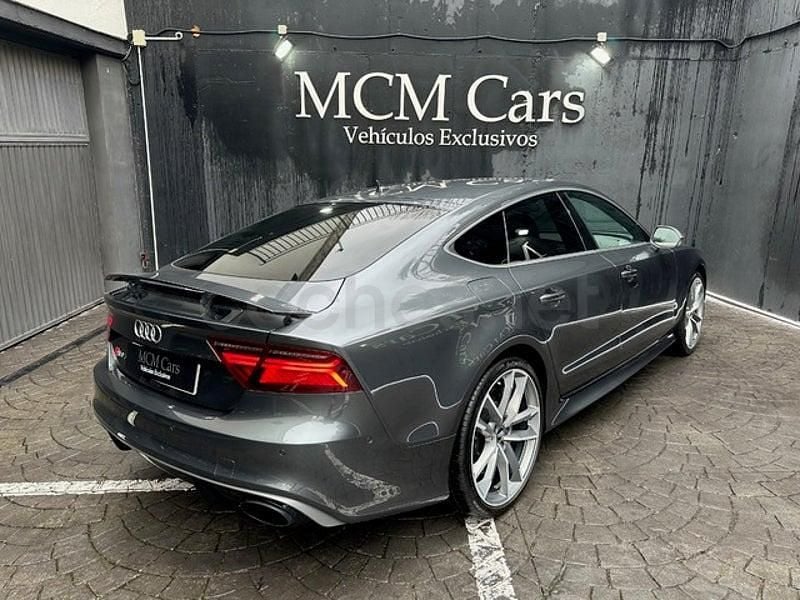 Usado Audi RS7 Sportback Performance 605 CV (444 kW) 2017 Gris Utilitario