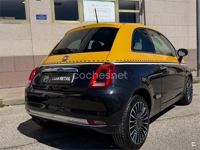 Usado Fiat 500 Lounge 105 CV (77 kW) 2016 Negro Berlina