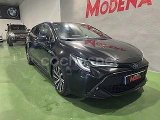 Negro Usado 2021 Toyota Corolla Advance Familiar | 17.990 € (Buen precio) - Imagen 1/4