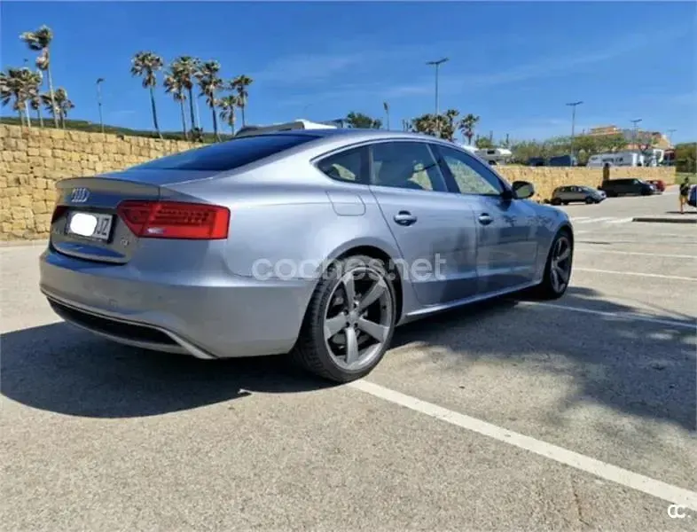 Usado Audi A5 Sportback Advanced 150 CV (110 kW) 2015 Gris / plata Utilitario
