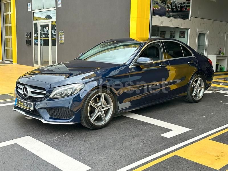 Azul Usado 2018 Mercedes C220 Berlina | 19.999 € (Precio justo) - Imagen 1/4