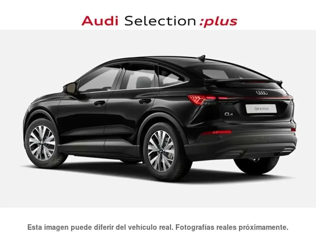 Usado Audi Q4 Sportback e-tron Advanced 210 kW (286 CV) 2025 Negro SUV
