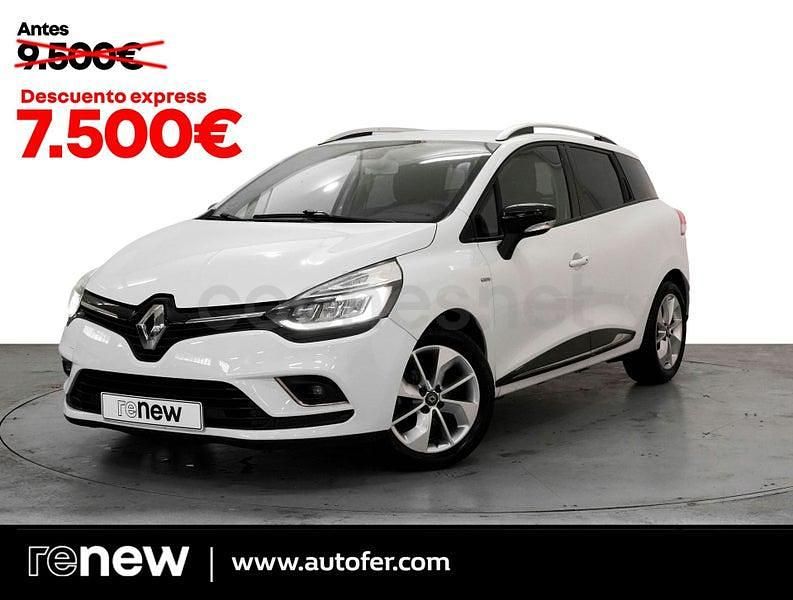 Usado Renault Clio GrandTour LIMITED 90 CV (66 kW) 2016 Blanco Familiar
