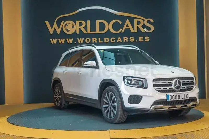 Usado Mercedes GLB200 Progressive 150 CV (110 kW) 2020 Blanco SUV