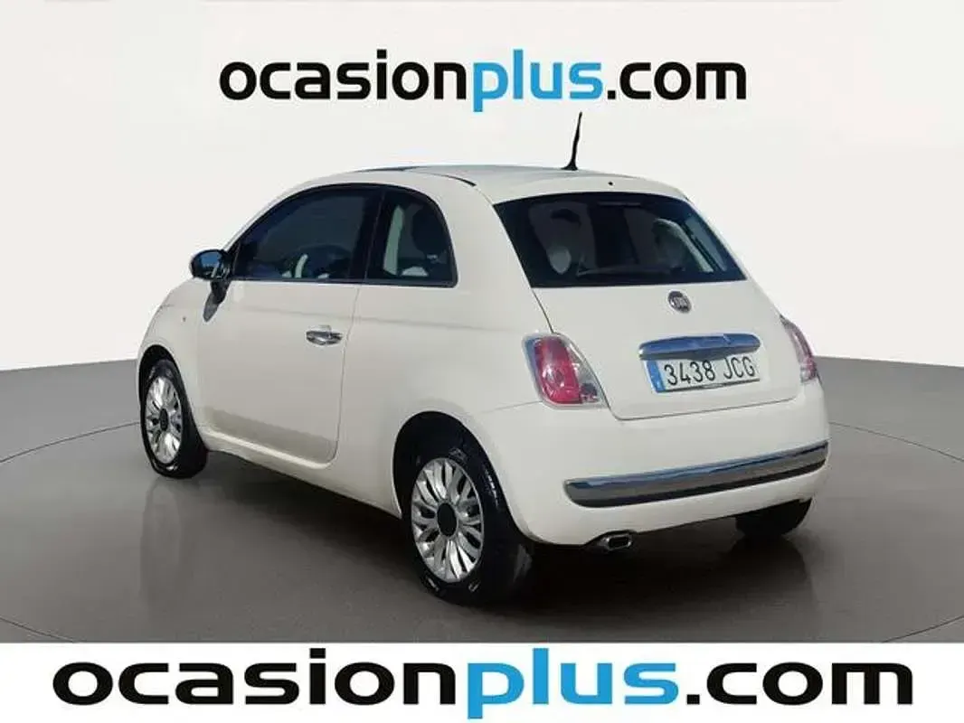 Usado Fiat 500 Lounge 69 CV (50 kW) 2015 Blanco Utilitario
