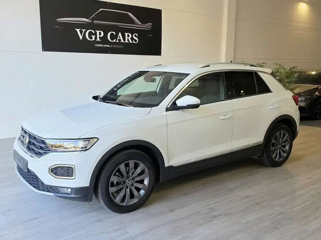 Usado VW T-Roc Sport 150 CV (110 kW) 2021 Blanco SUV