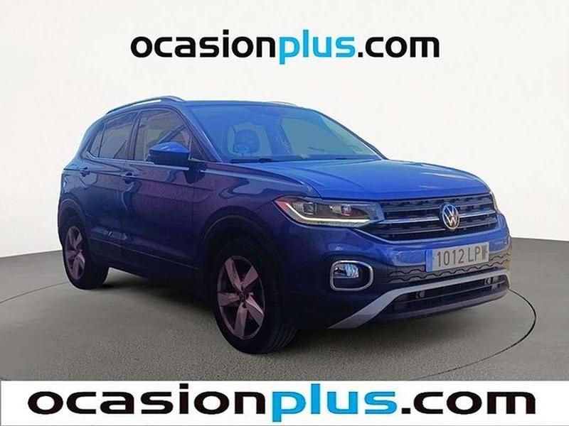 Azul Usado 2021 VW T-Cross Sport SUV | 23.419 € (Precio justo) - Imagen 1/4