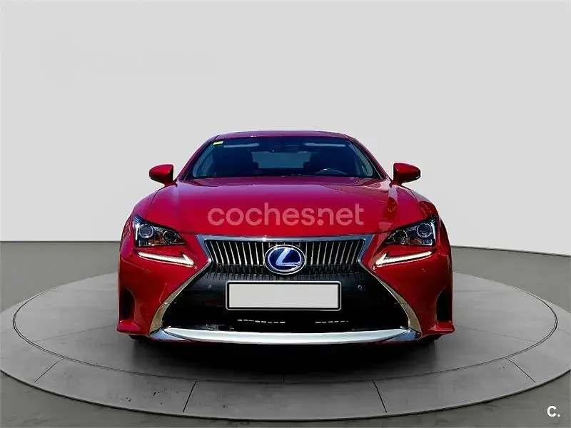 Usado Lexus RC300h Executive Line 223 CV (164 kW) 2016 Granate Coupe