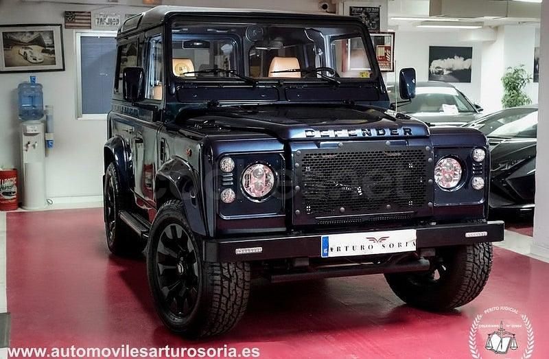 Usado Land Rover Defender SE 122 CV (89 kW) 2006 Azul Familiar