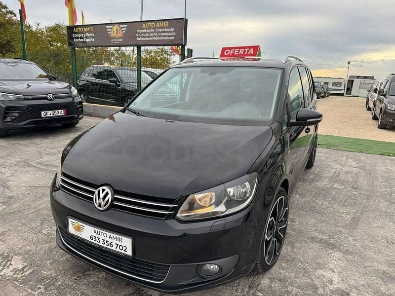 Usado VW Touran Advance 140 CV (102 kW) 2014 Negro Monovolumen