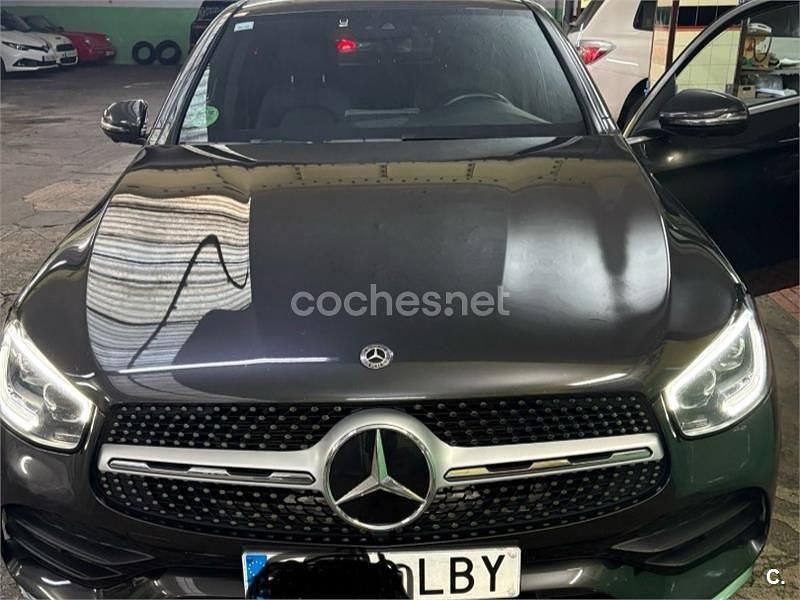 Usado Mercedes GLC300 245 CV (180 kW) 2019 Negro Coupe