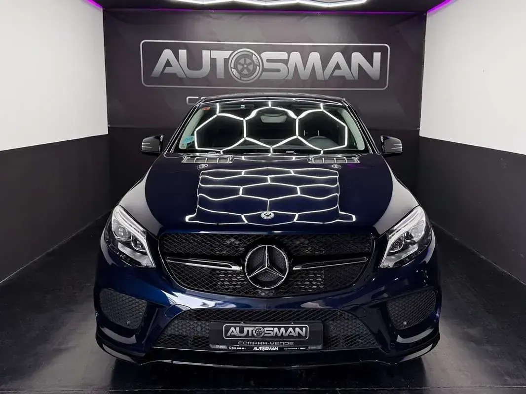 Usado Mercedes GLE350 258 CV (189 kW) 2018 Azul SUV