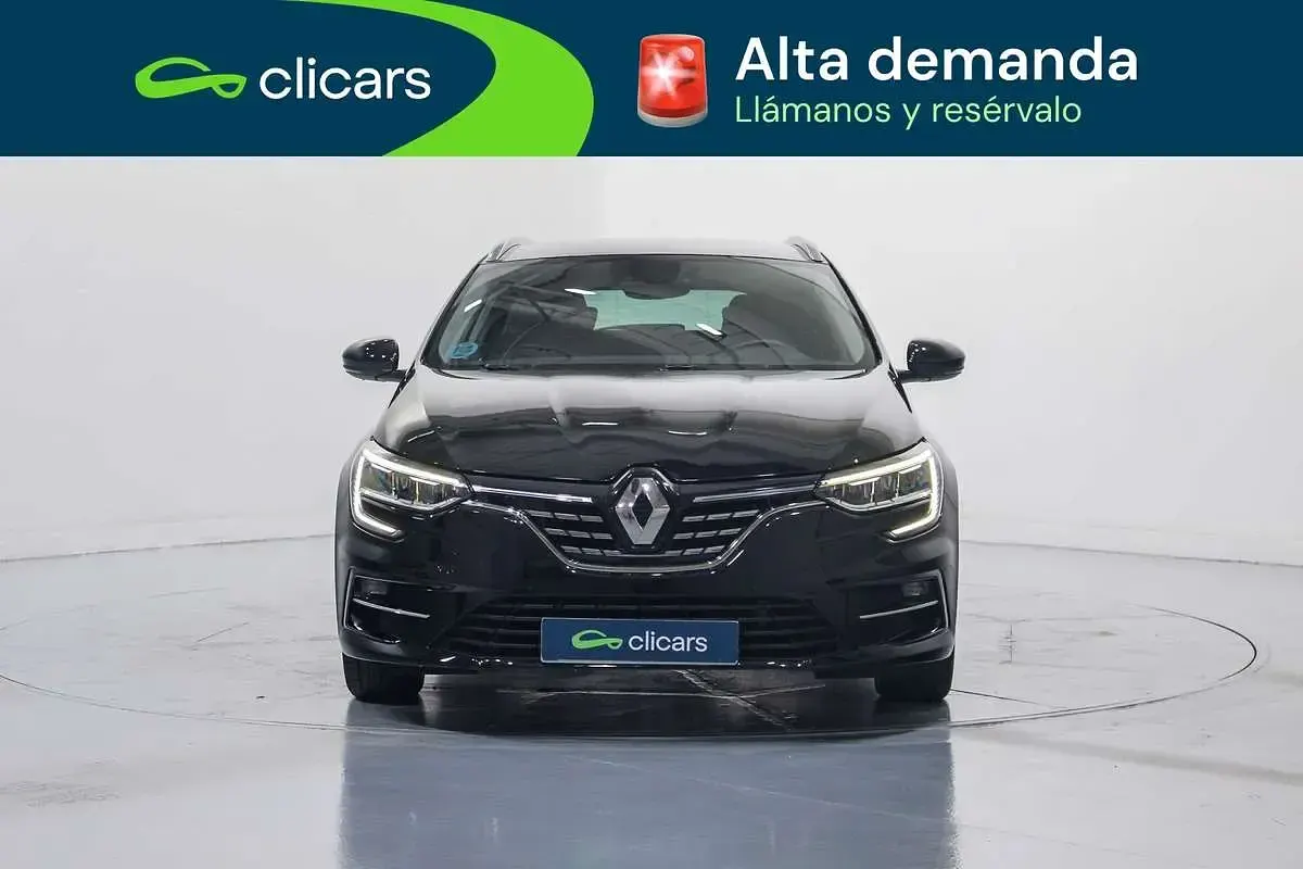 Usado Renault Mégane GrandTour Zen 116 CV (85 kW) 2021 Negro Familiar