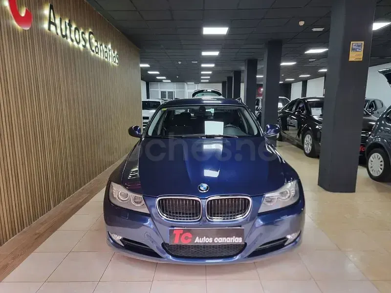 Usado BMW 318 143 CV (105 kW) 2009 Azul Familiar